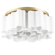 802093 Люстра NUBI 9х40W E27 ШАМПАНЬ/БЕЛЫЙ