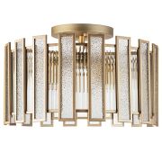 712052 Люстра AGAVE 5х40W E27 ШАМПАНЬ/ПРОЗРАЧНЫЙ