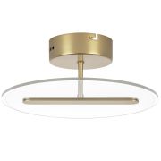 738033 Люстра ACRILE 14W LED 1034LM 120G ЗОЛОТО 3000K