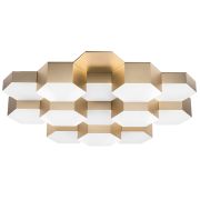 750161 Люстра потол FAVO LED-80W 3840LM ЗОЛОТО 3000K
