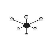 740077 Люстра FICO 3+3х12W GX53 ЧЕРНЫЙ