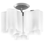 802030 Люстра NUBI 3х40W E27 ХРОМ/БЕЛЫЙ