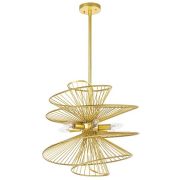 728163 Люстра ZETA 6х40W E14 ЗОЛОТО