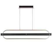 723347 Люстра LODI LED 36W 3240LM ЧЕРНЫЙ 3000K