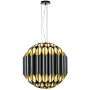 720807 Люстра SIENA 80х40W G9 ЧЕРНЫЙ/ЗОЛОТО