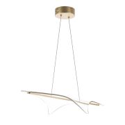 731303 Люстра VARESE 18W LED 1720LM 360G ЗОЛОТО 3000K