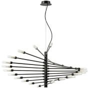 733247 Люстра RAGNO 24х40W G9 ЧЕРНЫЙ МАТОВЫЙ