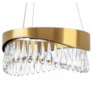 703143 Люстра HELIO 27W LED 1344LM ШАМПАНЬ 3500K