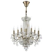 700161 Люстра подвесная CLASSIC 16х60W E14 БРОНЗА