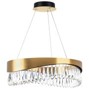 703163 Люстра HELIO 30W LED 2778LM ШАМПАНЬ 3500K