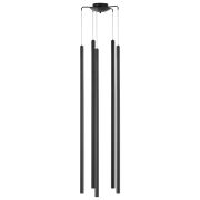 L5T747447 Люстра TUBO LED 25W 1600LM 25G ЧЕРНЫЙ 4000K (574727+747447 (5шт)