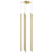 L5T747433 Люстра TUBO LED 25W 1500LM 25G ЗОЛОТО 3000K (574723+747433 (5шт)