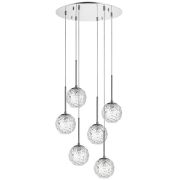 815260 Люстра BARI 6х40W G9 ХРОМ