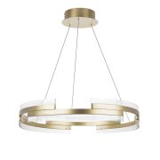 736323 Люстра ROTONDA 55W LED 2835LM 120G ЗОЛОТО 3000K