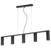 718057 Люстра ROMA 5х28W GU10 (led) ЧЕРНЫЙ