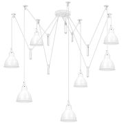 761076 Люстра ACROBATA 7х40W E14 БЕЛЫЙ