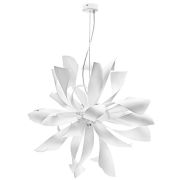 754266 Люстра подв TURBIO 6х6W (led) G9 БЕЛЫЙ МАТОВЫЙ