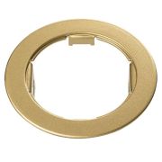 214613 Рамка DOMINO ROUND MR16 ЗОЛОТО