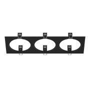 217837 Рамка INTERO 111 Triple QUADRO ЧЕРНЫЙ