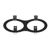 217927 Рамка INTERO 111 Double ROUND ЧЕРНЫЙ