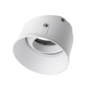 075236 Вставка круглая поворотная STELLA BASE к 07505x/07507x с углом анклона 30G и вращением на 360G БЕЛЫЙ МАТОВЫЙ