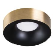 L01002721 Светильник LEVIGO MR16/HP16 ЧЕРНЫЙ МАТОВЫЙ/БРОНЗА (010027+510021)