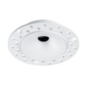 074106-01 Рамка скрытого монтажа вогнутая д/светильников 0741х6 (D65) SPIRA БЕЛЫЙ