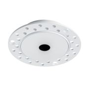 074106-02 Рамка скрытого монтажа плоская д/светильников 0741х6 (D65) SPIRA БЕЛЫЙ