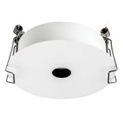 074206-12 Рамка д/светильников плоская 0742х6 (D85) SPIRA БЕЛЫЙ