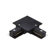 501127 Соединитель д/встраиваемых треков однофазный BARRA L-образный к 50102X, 50103X ЧЕРНЫЙ