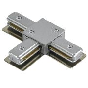 502139 Соединитель трековый однофазный BARRA T-образный СЕРЫЙ