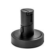 507197 Крепление д/питания 48V потолочное трековое DUE ЧЕРНЫЙ