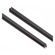 506017 Трек 24V двухконтактный однофазный LINEA 1м ЧЕРНЫЙ