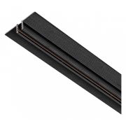 506317 Трек 24V двухконтактный однофазный встраиваемый LINEA 1м ЧЕРНЫЙ