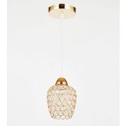 100132 Подвес ESPRESSO 1х15W E27 ЗОЛОТО