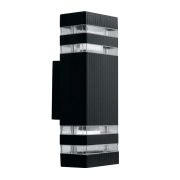 330047 Светильник уличный настенный ACCIA 2xE27 ЧЕРНЫЙ IP54