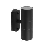 330017 Светильник уличный настенный ACCIA 2xGU10 ЧЕРНЫЙ IP44