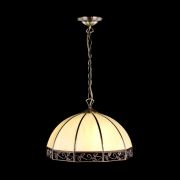 Citilux Шербург-2 CL440231 Люстра витражная подвесная Бронза