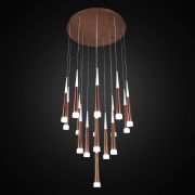 Citilux Вегас CL227163 LED Люстра каскадная Коричневая