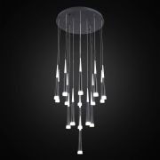 Citilux Вегас CL227161 LED Люстра каскадная Чёрная