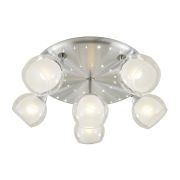 Citilux Самба CL158162 Люстра с поворотными плафонами Алюминий Хром