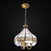 Citilux Гера-2 CL444230 Люстра подвесная витражная Бронза