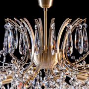 Citilux Селена CL302183 Люстра хрустальная Бронза