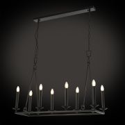 Citilux Маркиз CL471245 Люстра замковая подвесная Чёрная