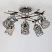 Citilux Мерида CL142155 Люстра с поворотными плафонами Матовый Хром