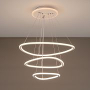 Citilux Неон Смарт CL731A330E RGB Умная подвесная люстра Белая