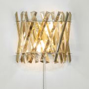 Citilux Ингвар CL334423 Бра хрустальное с выключателем Бронза