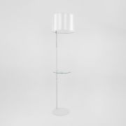 Citilux Батлер CL806010 Торшер со столиком Белый