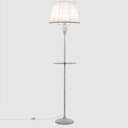 Citilux Вена CL402920T Торшер патина со столиком и белым абажуром