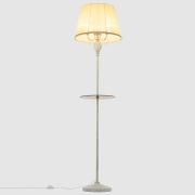 Citilux Вена CL402923T Торшер патина со столиком и кремовым абажуром